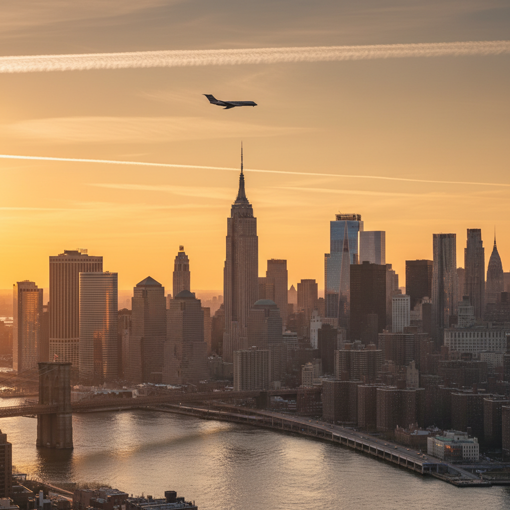 Soaring Above the Skyline: A Private Ascent to New York