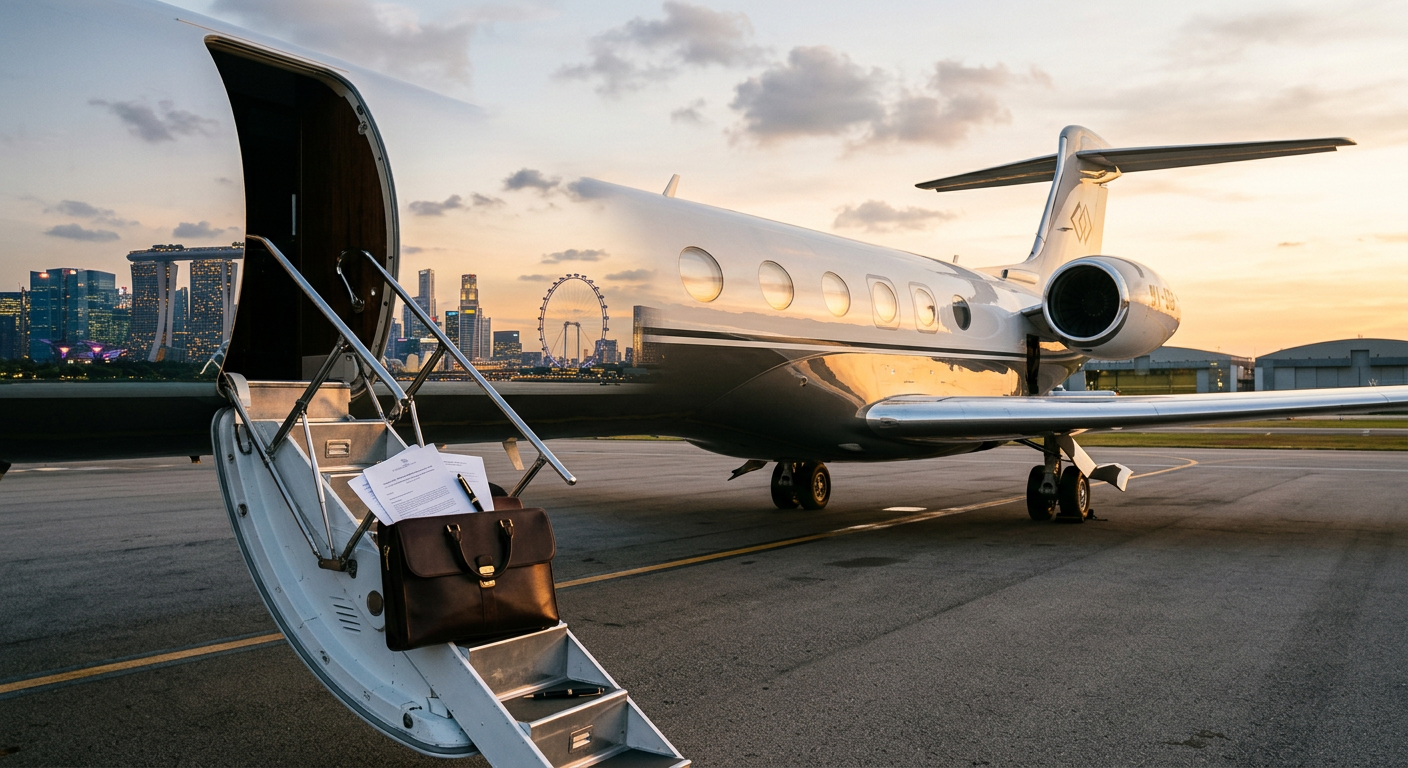 Private Jet Financing in Singapore: A Gateway to 9V-Registry