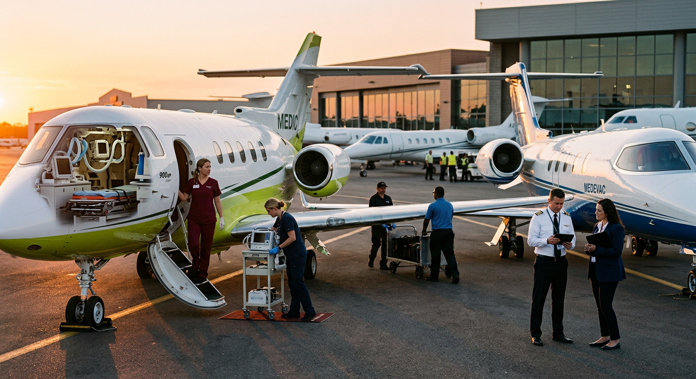 Air Ambulance vs. Medevac Jet: Demystifying Critical Air Transport