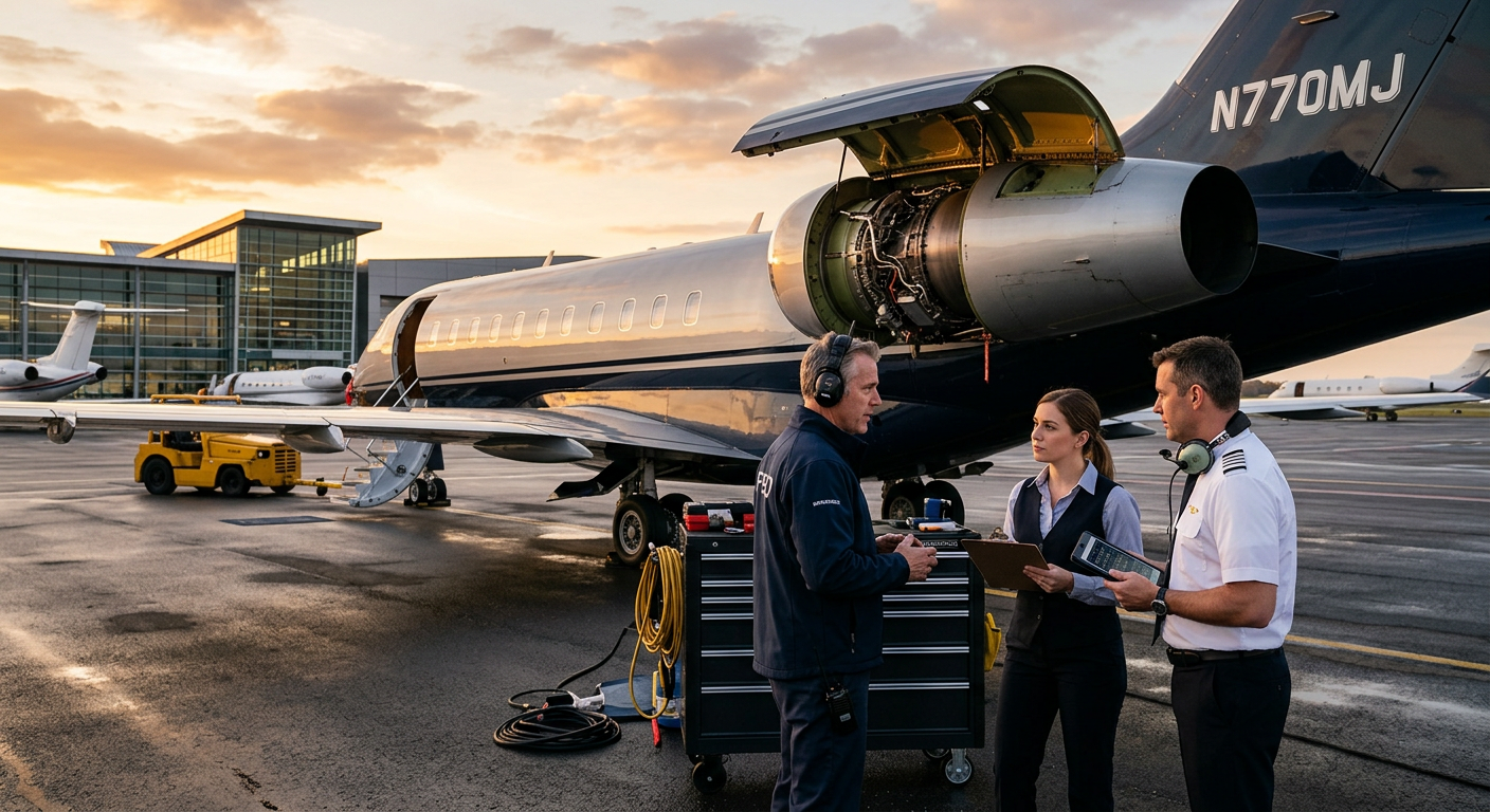 Mastering Aircraft Maintenance Coordination for Seamless Private Aviation