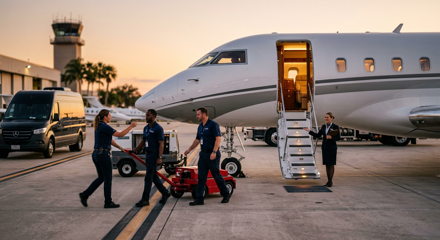 Seamless Departures: The Strategic Importance of Business Jet Ground Services