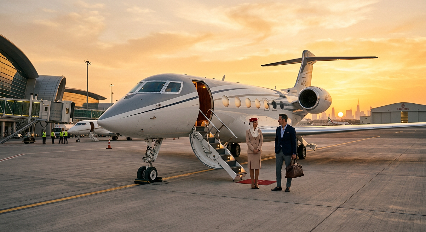 Unrivalled Service at FBO Dubai South for Private Jets