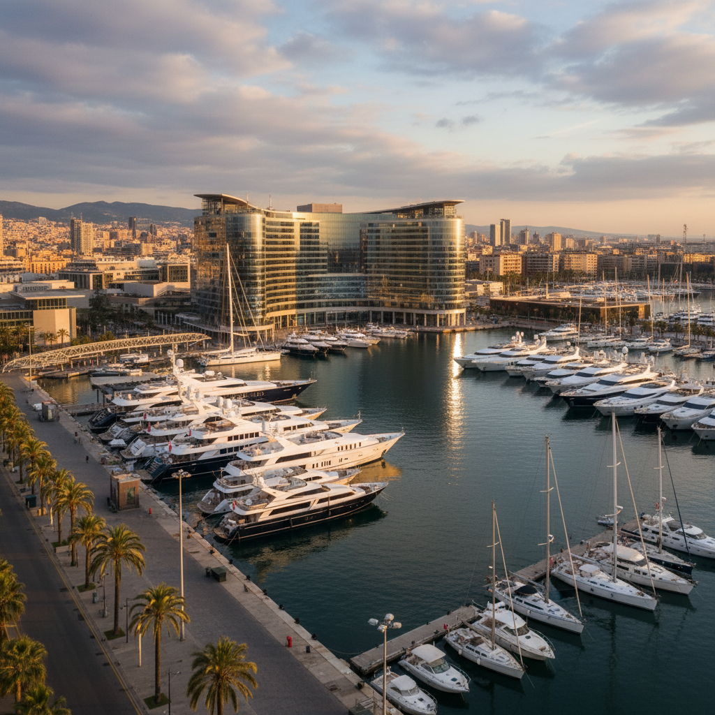 Barcelona's Superyacht Technology Show: Private Aviation Insights